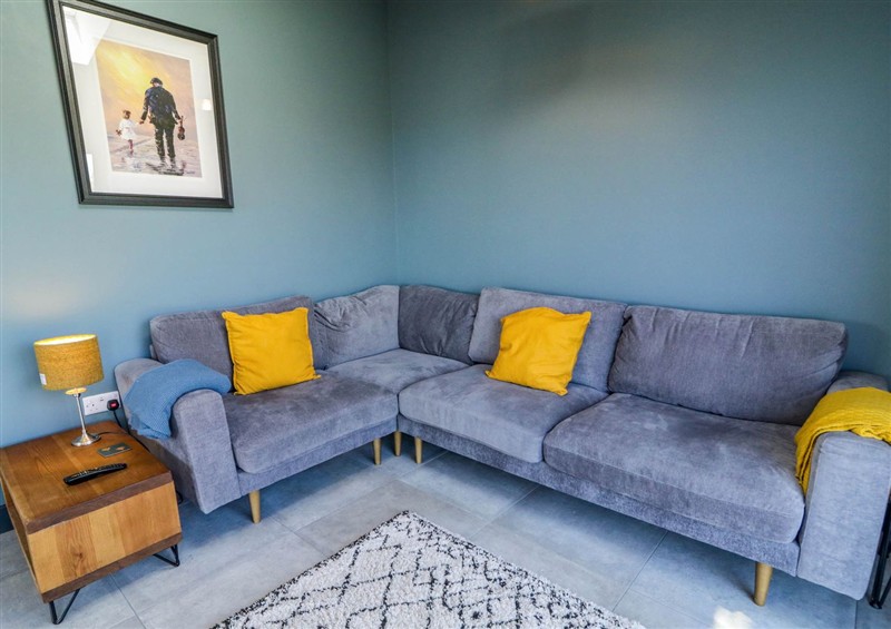 This is the living room at Sea and Sky, Donaghadee