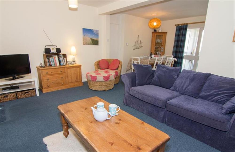Ground floor: Open planning sitting / dining room at Sea Aster, Brancaster Staithe near Kings Lynn