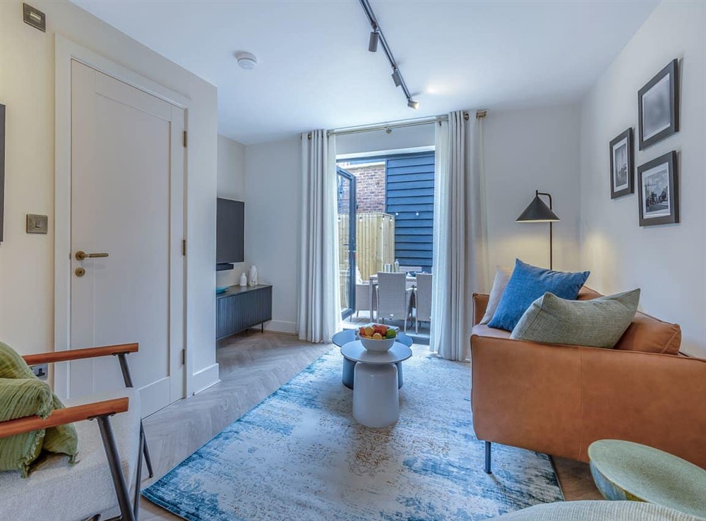 Living area at Sea Beet in Whitstable, Kent
