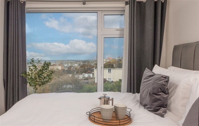 A bedroom in Sea Boots (sleeps 8) (photo 4) at Sea Boots (sleeps 8), Cornwall