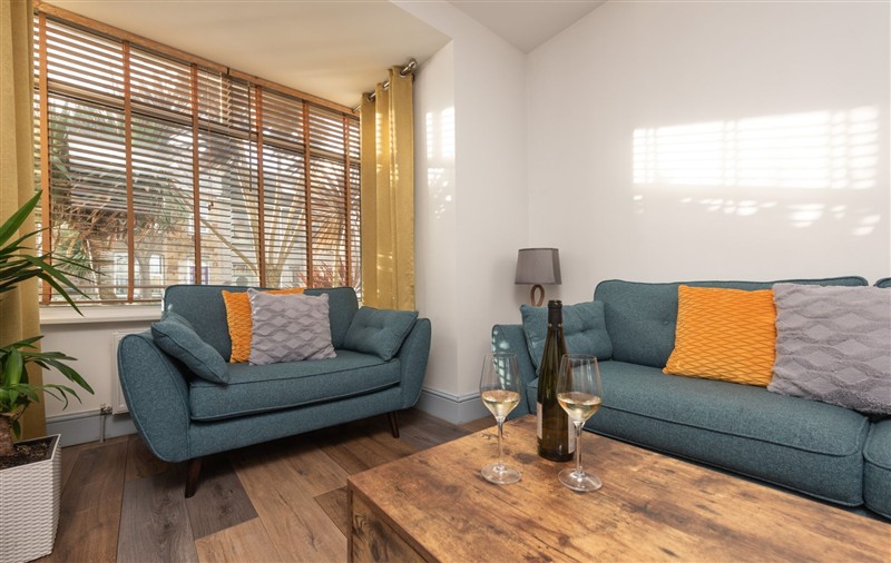 Enjoy the living room at Sea Boots (sleeps 8), Cornwall