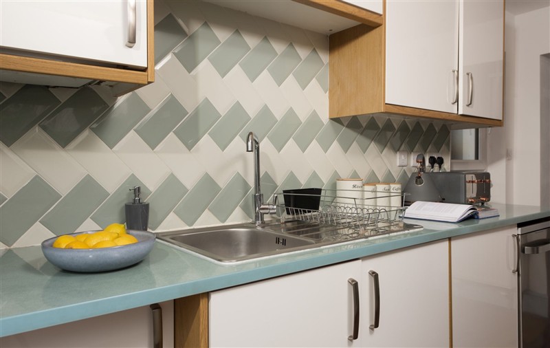 Kitchen at Sea Boots (sleeps 8), Cornwall