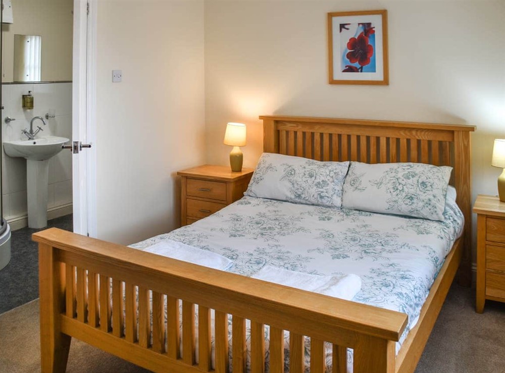 Double bedroom at Sea Breeze in Bacton, Norfolk