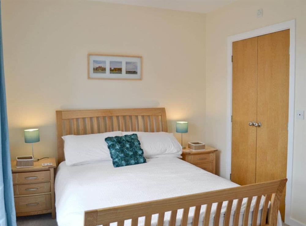 Double bedroom at Sea Breeze in Beadnell, Northumberland