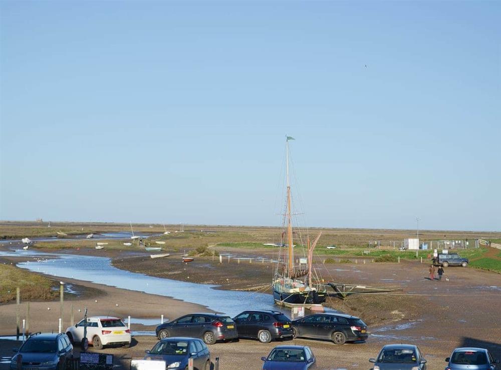 ’Crabbing’ along the quayside is just one of the many activities that can be enjoyed locally at Sea Breeze in Blakeney, Norfolk