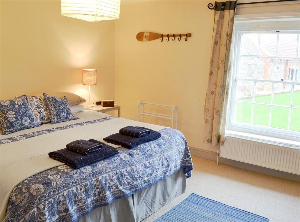 Double bedroom at Sea Breeze in Blakeney, Norfolk