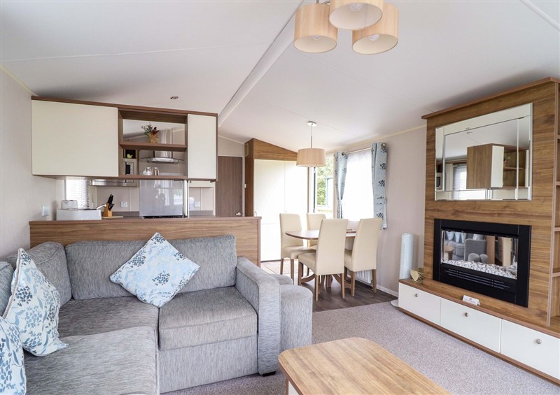The living room at Sea Breeze C38 Dyffryn Seaside Estate, Dyffryn Ardudwy