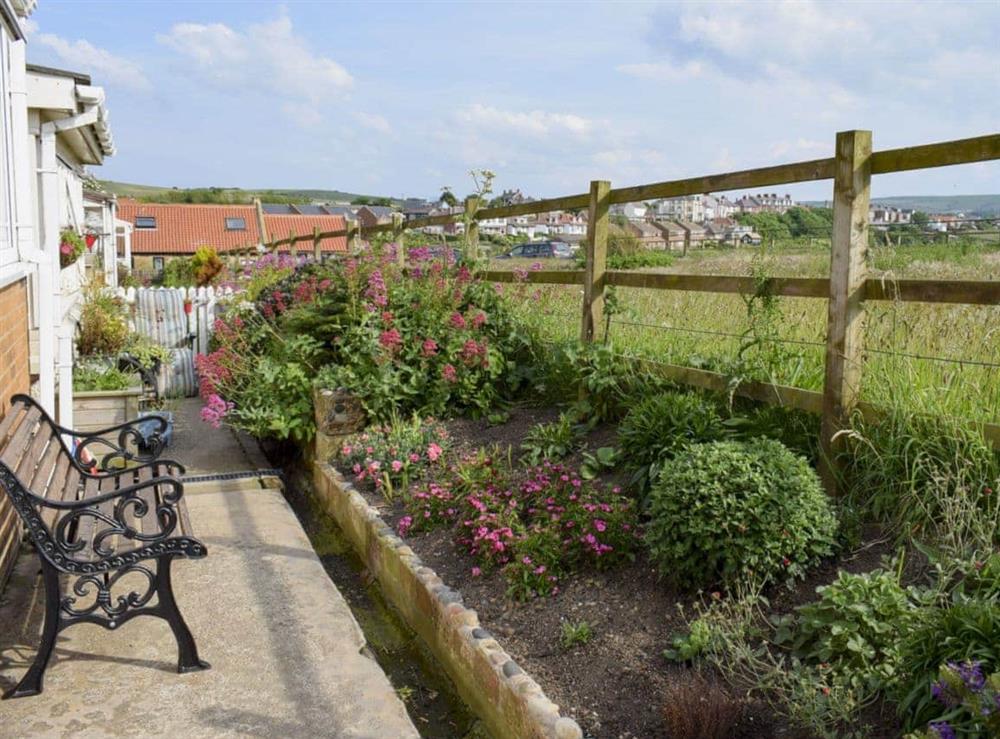 View at Sea Breeze Cottage in Cowbar, near Staithes, North Yorkshire