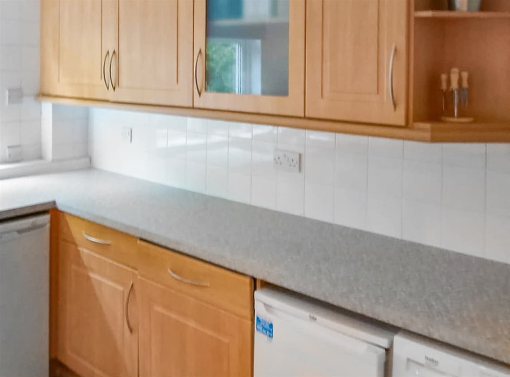 Kitchen at Sea Breeze Gardens in Ayr, Ayrshire