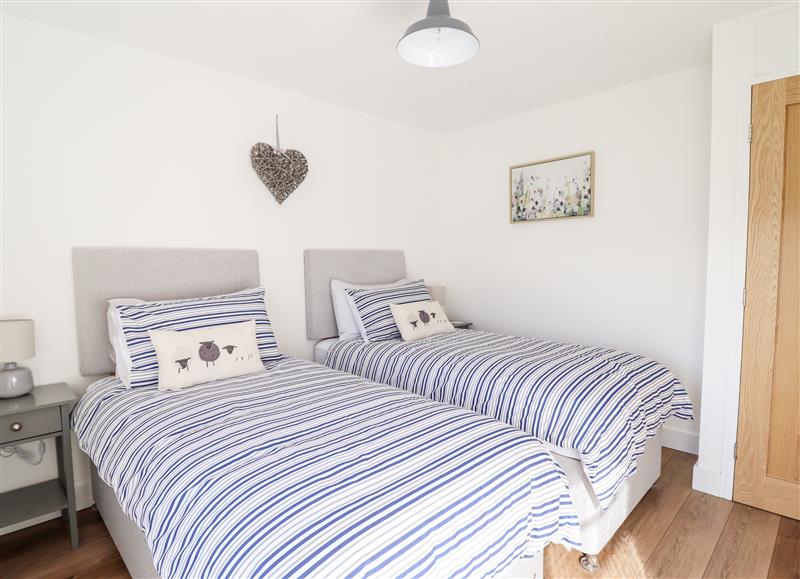 One of the 2 bedrooms at Sea Breeze, Porthmadog