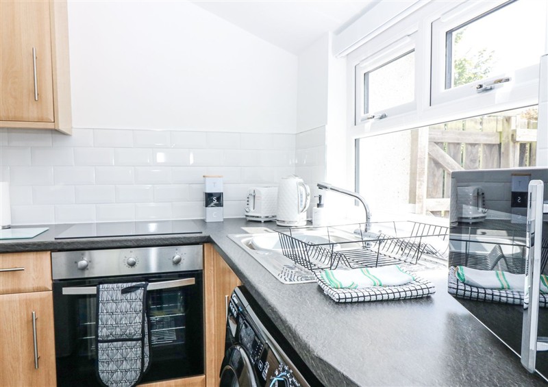 The kitchen at Sea Breeze St Combs, St Combs