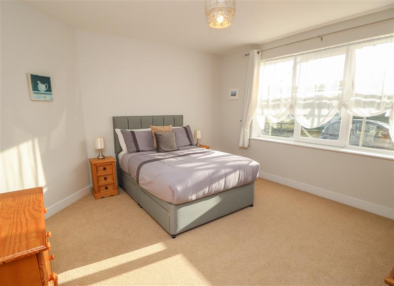 One of the bedrooms at Sea Breeze, Totland