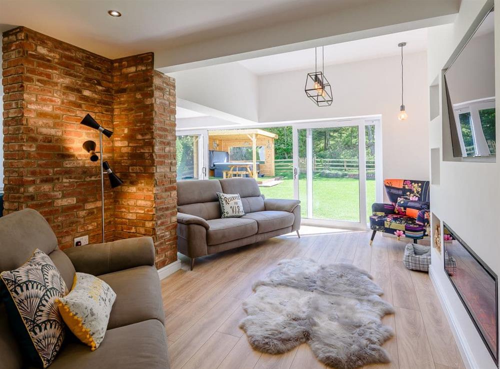 Living area at Sea Breezes in Anderby Creek, near Chapel St Leonards, Lincolnshire