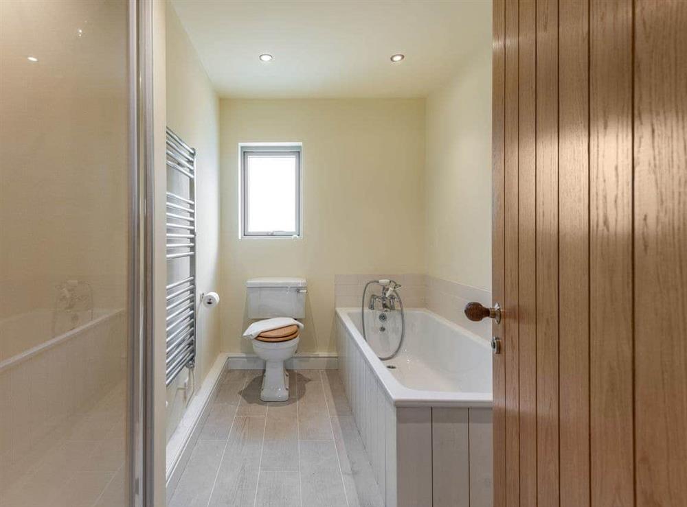 Bathroom at Sea Campion in West Bexington, near Weymouth, Dorset