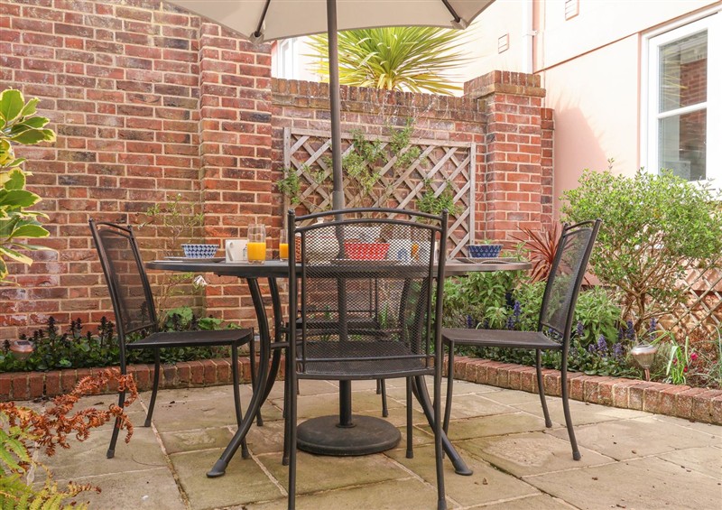 Enjoy a cup of tea on the patio (photo 2) at Sea Crest, Aldeburgh