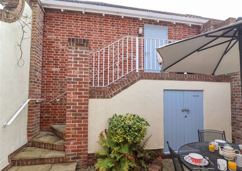 The patio in Sea Crest at Sea Crest, Aldeburgh