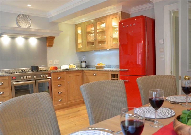 This is the kitchen at Sea Crest, Aldeburgh