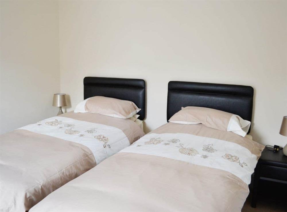 Twin bedroom at Sea-esta in Port William, Dumfries and Galloway
