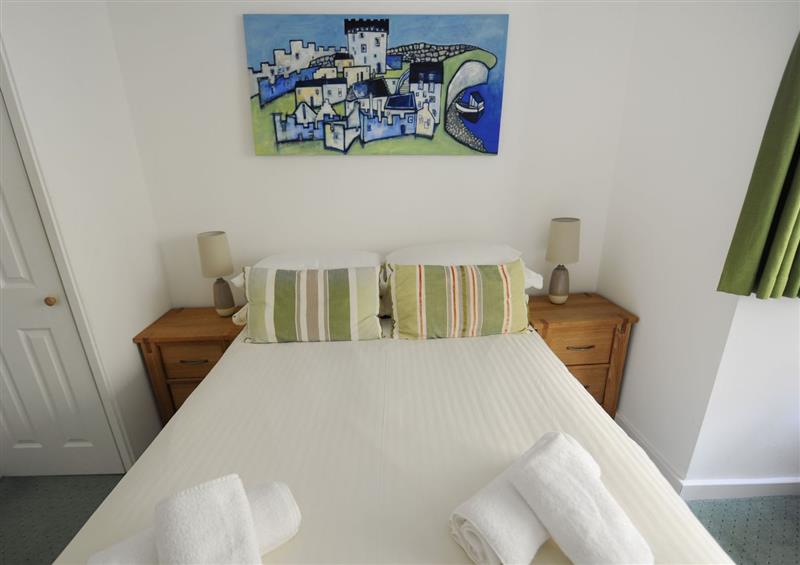One of the bedrooms at Sea Fever, Lyme Regis