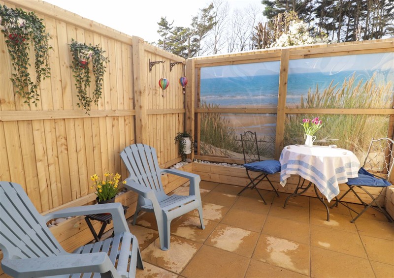 The perfect place to take seat at Sea Folly, Porthcawl