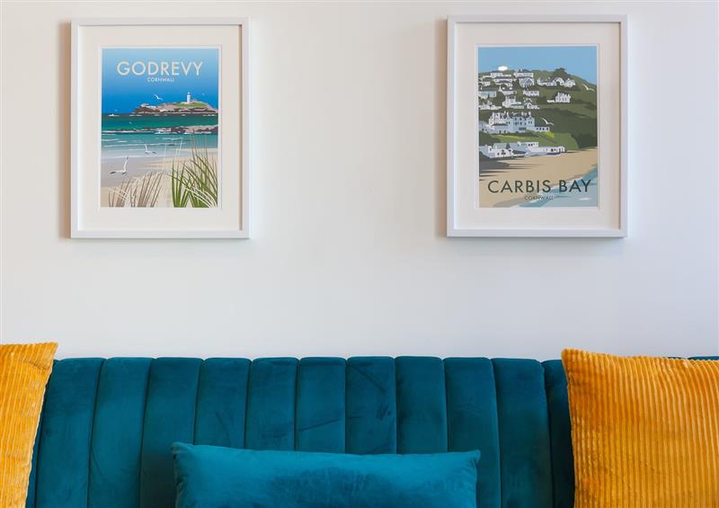 Enjoy the living room at Sea Glass, Carbis Bay
