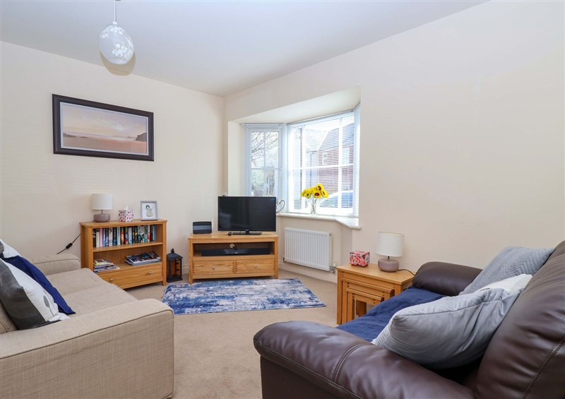 The living room at Sea Glass Cottage, Filey