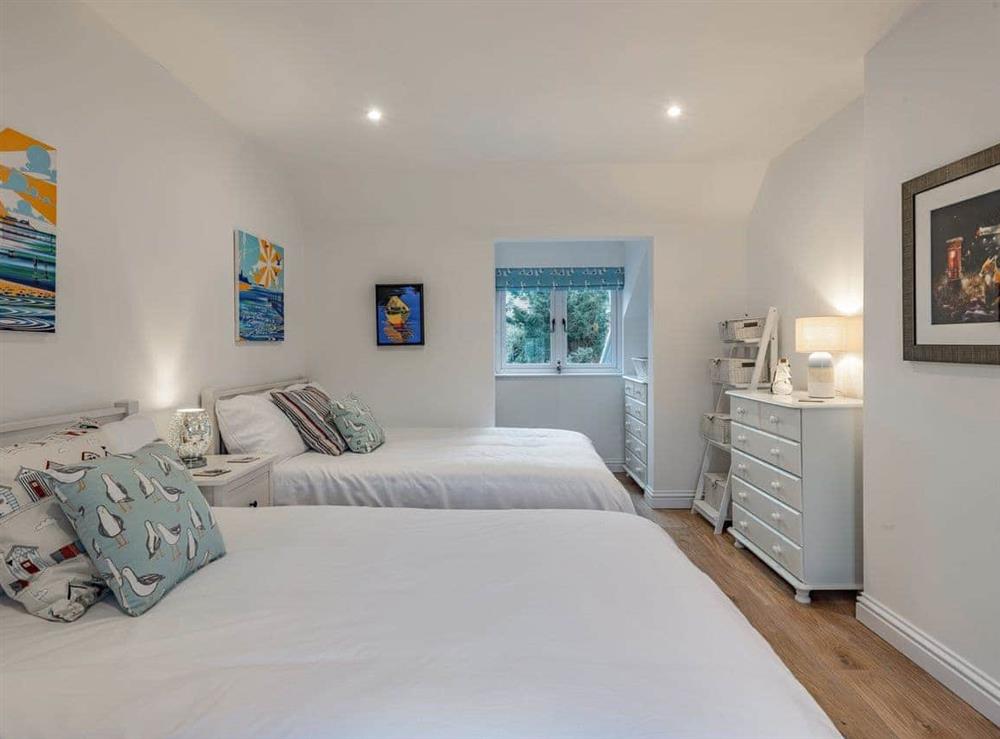 Twin bedroom at Sea Glass in Overstrand, near Cromer, Norfolk