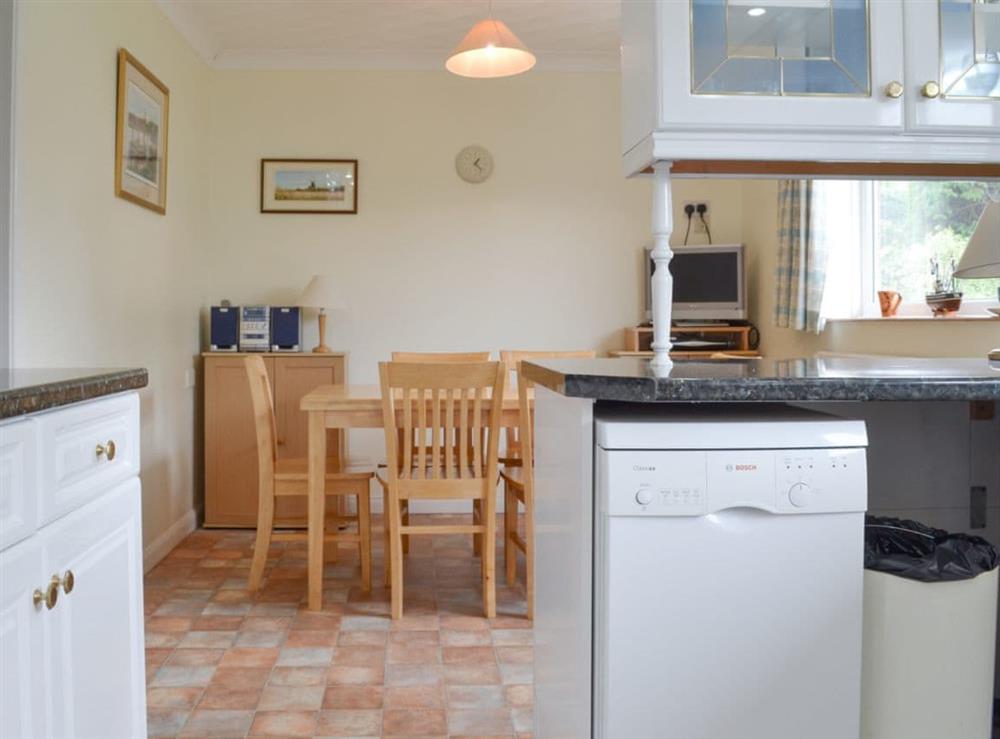 Ideal kitchen/ dining room at Sea Glimpse in West Runton, near Sheringham, Norfolk
