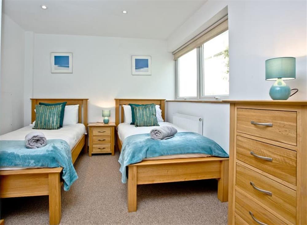 Twin bedroom at Sea Glimpses in , Newquay