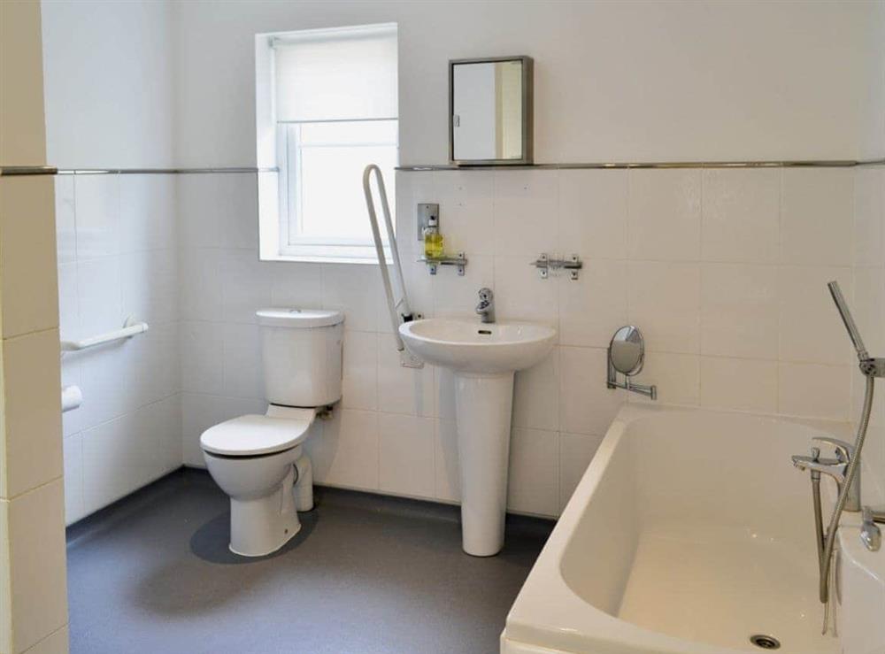Bathroom at Sea Haven in Bacton, Norfolk
