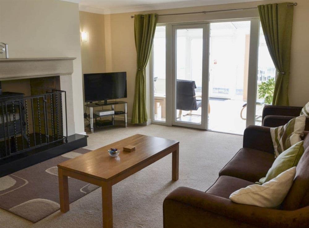 Comfortable living room at Sea Haven in Bacton, Norfolk