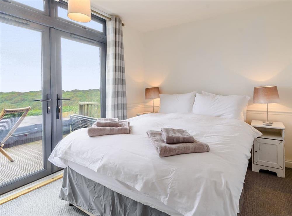 Double bedroom at Sea Haven in Hunmanby Gap, near Filey, North Yorkshire