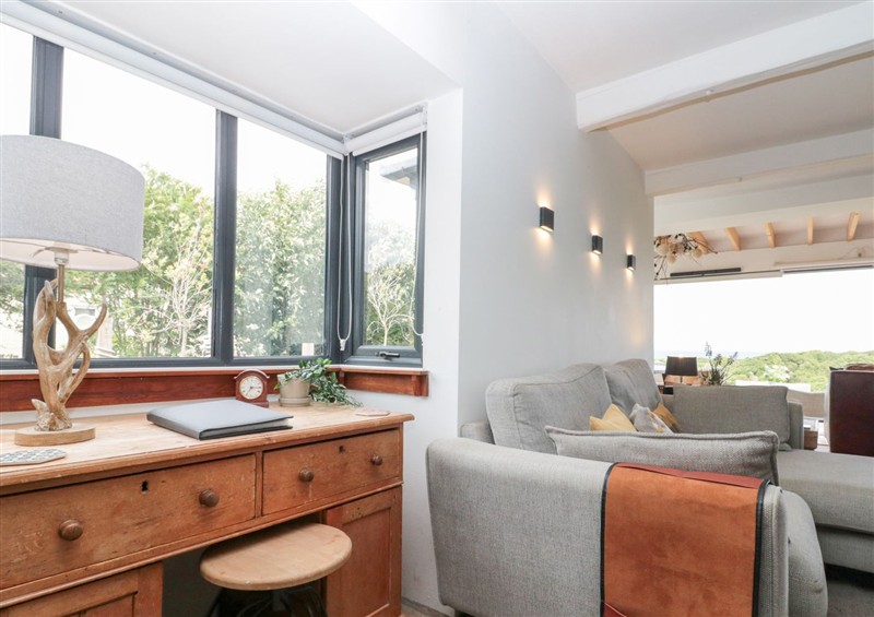 Relax in the living area at Sea Haven, Hunmanby Gap near Primrose Valley
