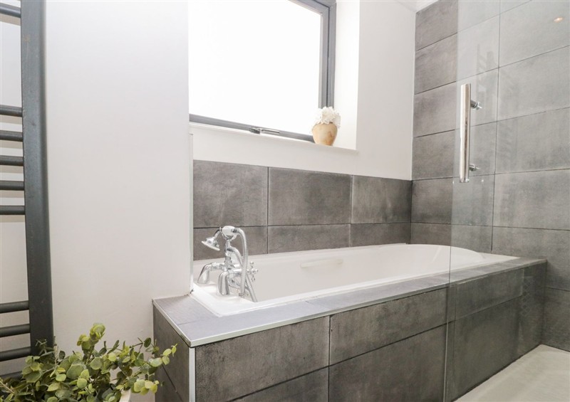 The bathroom at Sea Haven, Hunmanby Gap near Primrose Valley