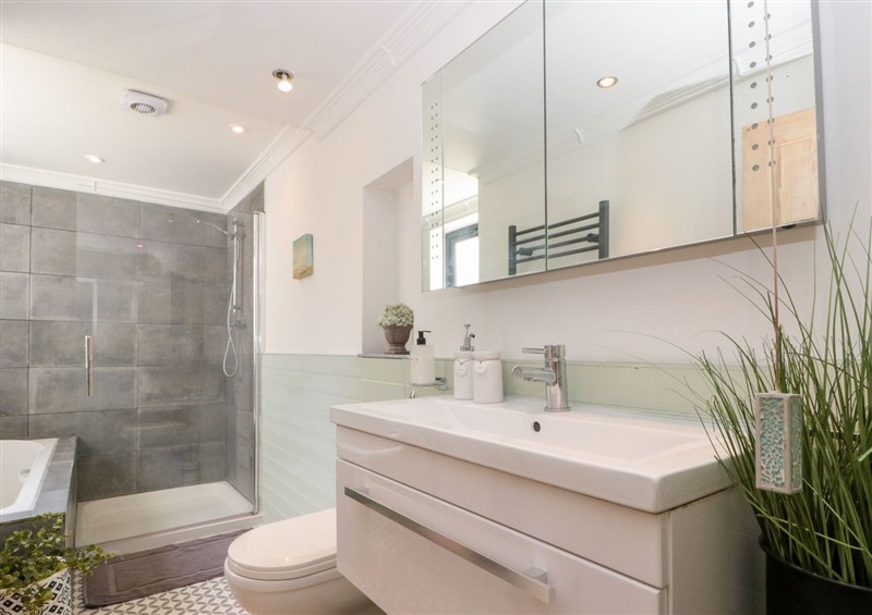 This is the bathroom at Sea Haven, Hunmanby Gap near Primrose Valley