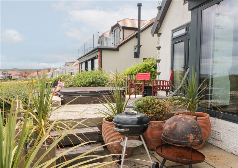 This is the garden at Sea Haven, Hunmanby Gap near Primrose Valley