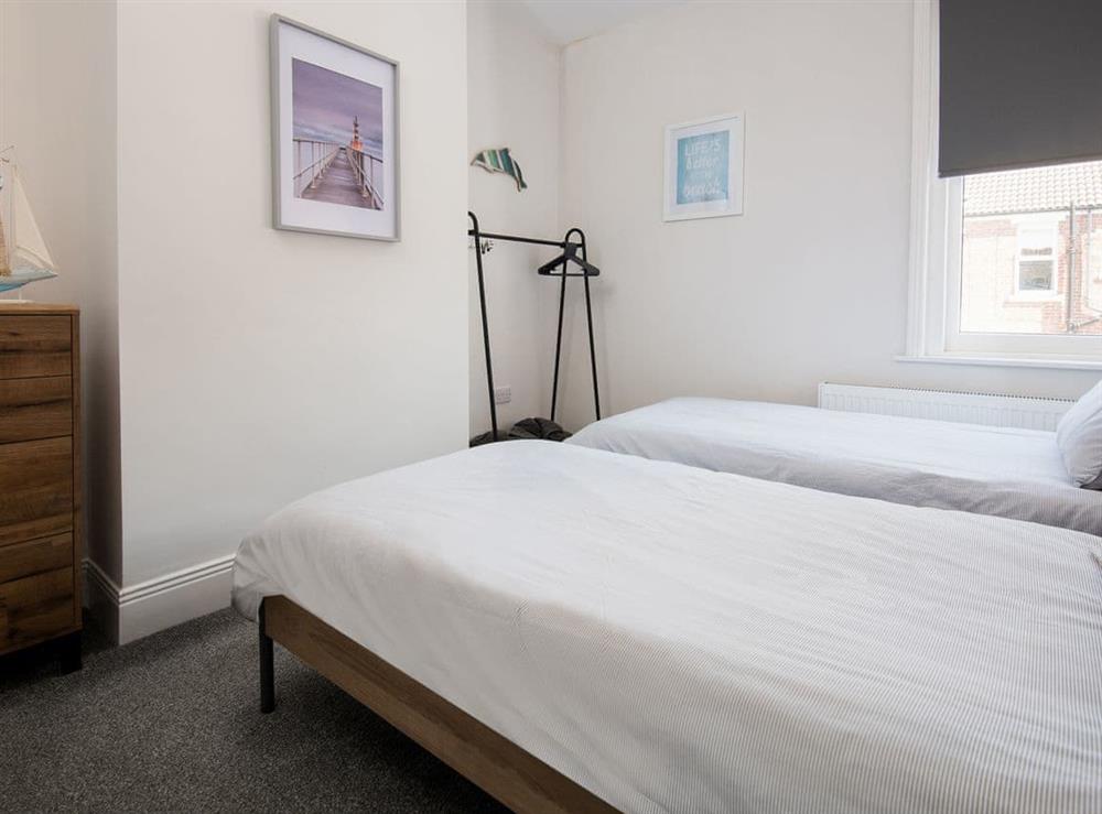 Twin bedroom at Sea Haven in Newbiggin-by-the-Sea, Northumberland