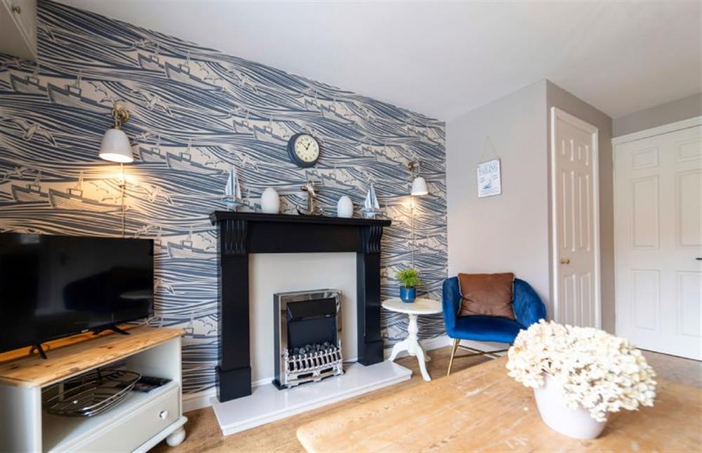 Sitting room with widescreen Smart television and DVD player (photo 2) at Sea Holly Cottage, Snettisham near Kings Lynn