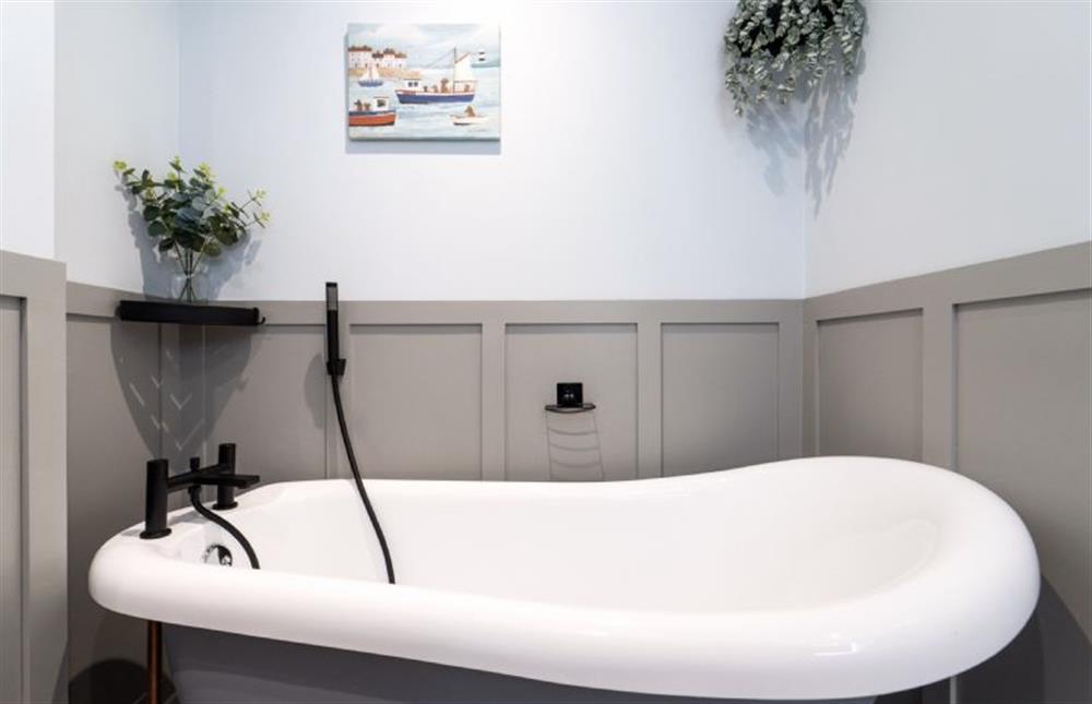 The bathroom also has a roll-top bath (photo 2) at Sea Holly Cottage, Snettisham near Kings Lynn