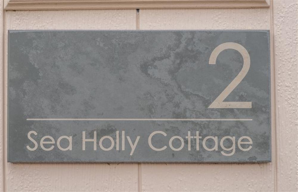 Welcome to Sea Holly Cottage