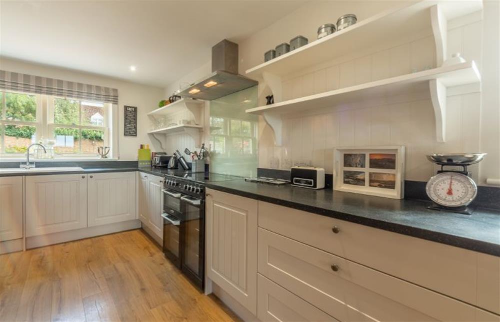 Ground floor: The Kitchen is well-equipped at Sea Holly Cottage, Thornham near Hunstanton