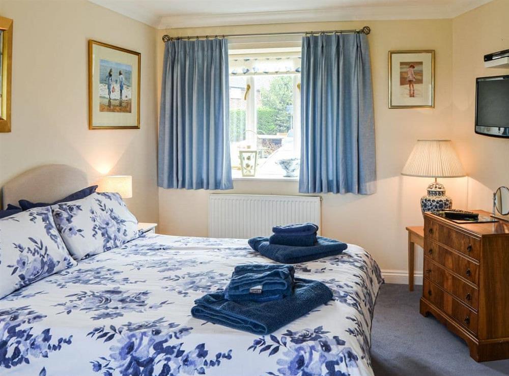 Double bedroom at Sea Holly Cottage in West Runton, Norfolk