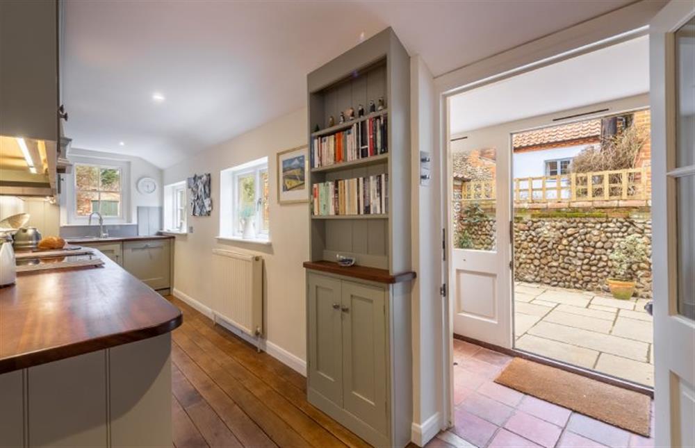 Ground floor: Porch and kitchen at Sea Holly House, Blakeney near Holt