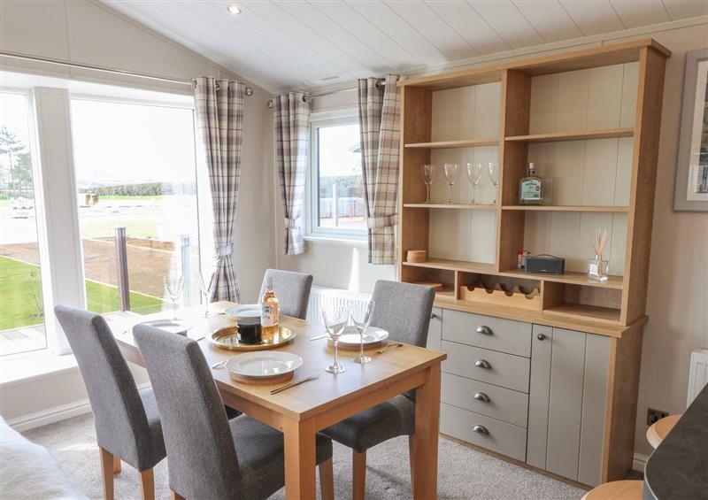 Dining room at Sea Holly Lodge, Runswick Bay