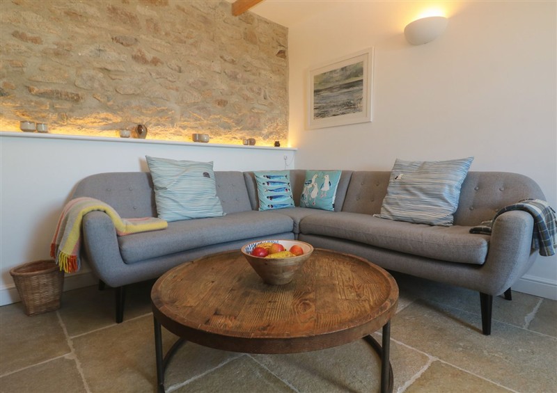 Enjoy the living room at Sea Holly, St Just