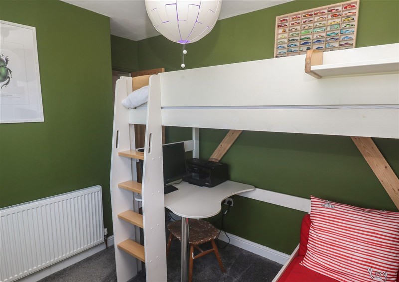 One of the bedrooms at Sea Holly, St Just