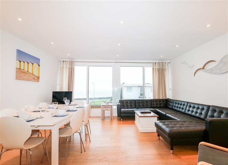 Relax in the living area at Sea House, Rustington