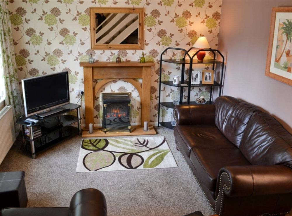 Living room at Sea-la-V in Skegness, Lincolnshire