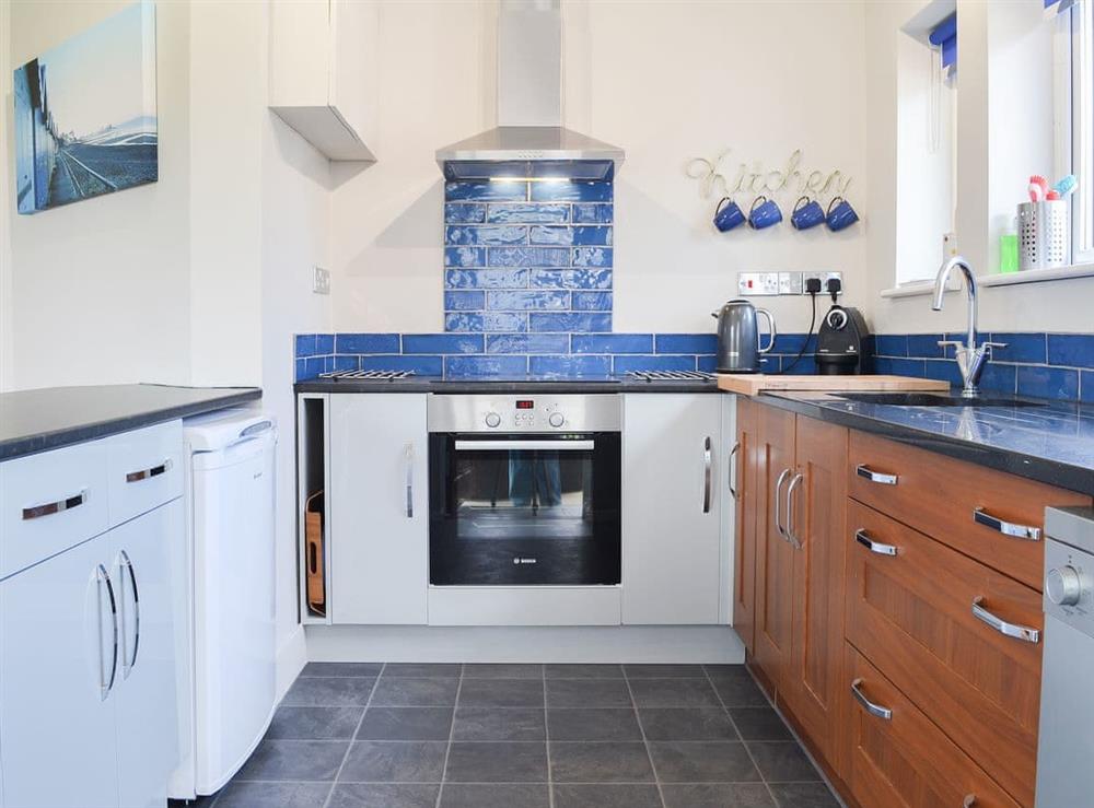 Well-appointed kitchen at Sea La Vie in Mundesley, near North Walsham, Norfolk