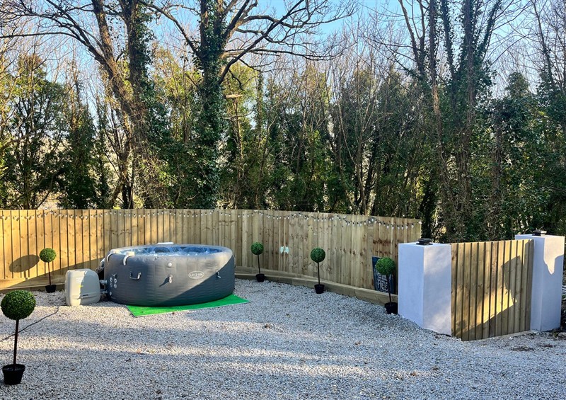 Enjoy the garden at Sea La Vie, Perranporth